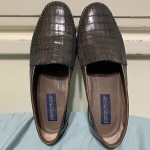 Giorgio Brutini Le Glove Handwoven Leather Loafers